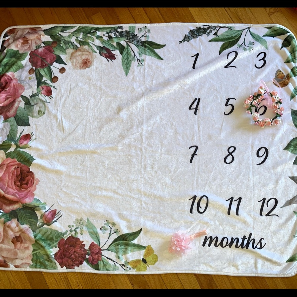 First year milestone blanket